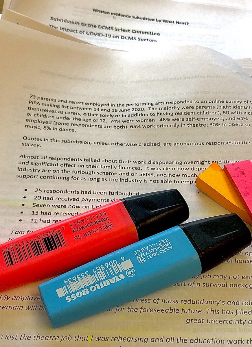 SusanJonesArts's tweet photo. #culturallabour #culturalvalue #artistslivelihoods #visualarts #covid19 @dcms fascinating doing analysis of data submitted.... https://t.co/Z5ln5bkfw7