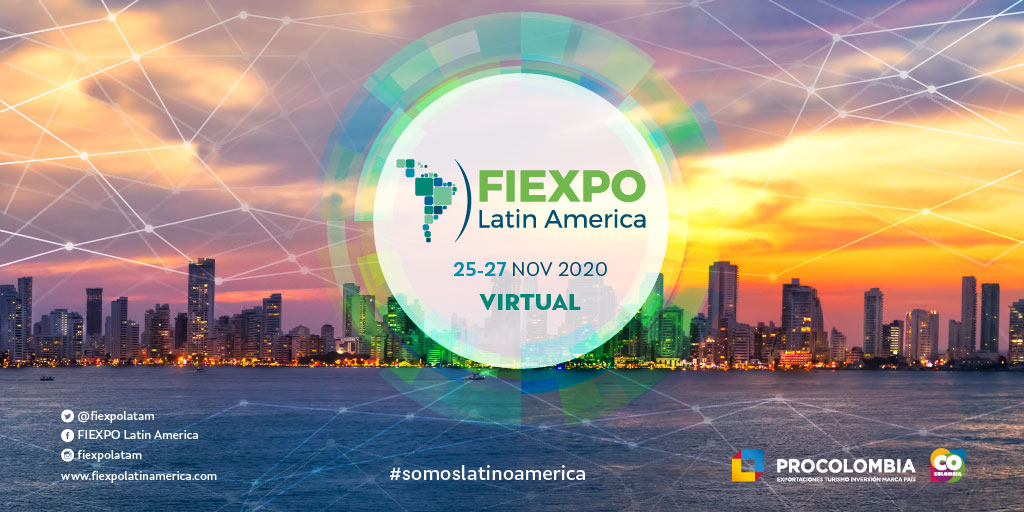 FIEXPOLATAM's tweet photo. ⚠️ Apasionados por lo que hacemos y convencidos de la Importancia de la Industria @FIEXPOLATAM presenta su formato virtual para su edición 2020

Por disposiciones gubernamentales relativas a realizar eventos presenciales FIEXPO en su formato habitual se pospone 7 al 9 de jun 2021 https://t.co/mtzVWQ0UDU