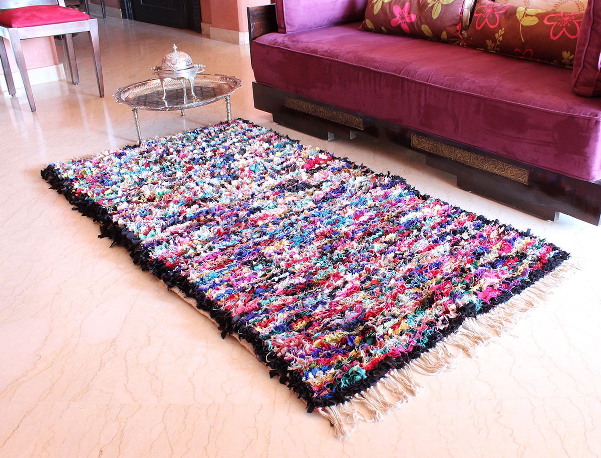 EssenceMorocco's tweet photo. Beautiful Moroccan Boucherouite Rug all handmade . Size 180x90cm / 5.9 ft. x 3 ft.

https://t.co/ux2uixmjRb https://t.co/viyVaMNx6E