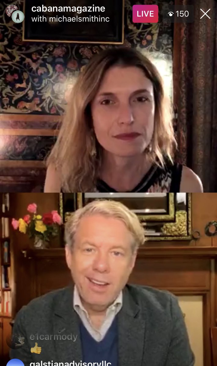 Just enjoyed the Cabana Magazine (awesome publication) online program with <a href="/Michaelsmithinc/">MichaelSmithInc</a> about his terrific book by <a href="/Rizzoli_Books/">Rizzoli Publications</a> DESIGNING HISTORY: THE EXTRAORDINARY ART &amp; STYLE OF THE OBAMA WHITE HOUSE. Enjoy my podcast conversation with Michael: whitehousehistory.org/1600-sessions/…