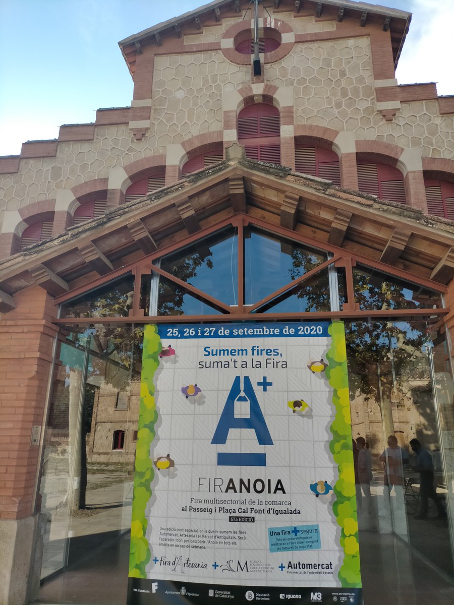 firaigualada's tweet photo. Avui, des de Fira Igualada i juntament amb @ajigualada hem anunciat la celebració de @firanoia! Aquest any sumem fires a FirAnoia! els dies 25, 26 i 27 de Setembre us esperem als carrers d'Igualada per gaudir de la fira amb totes les mesures de seguretat 🔝 https://t.co/xYR4twMR2l
