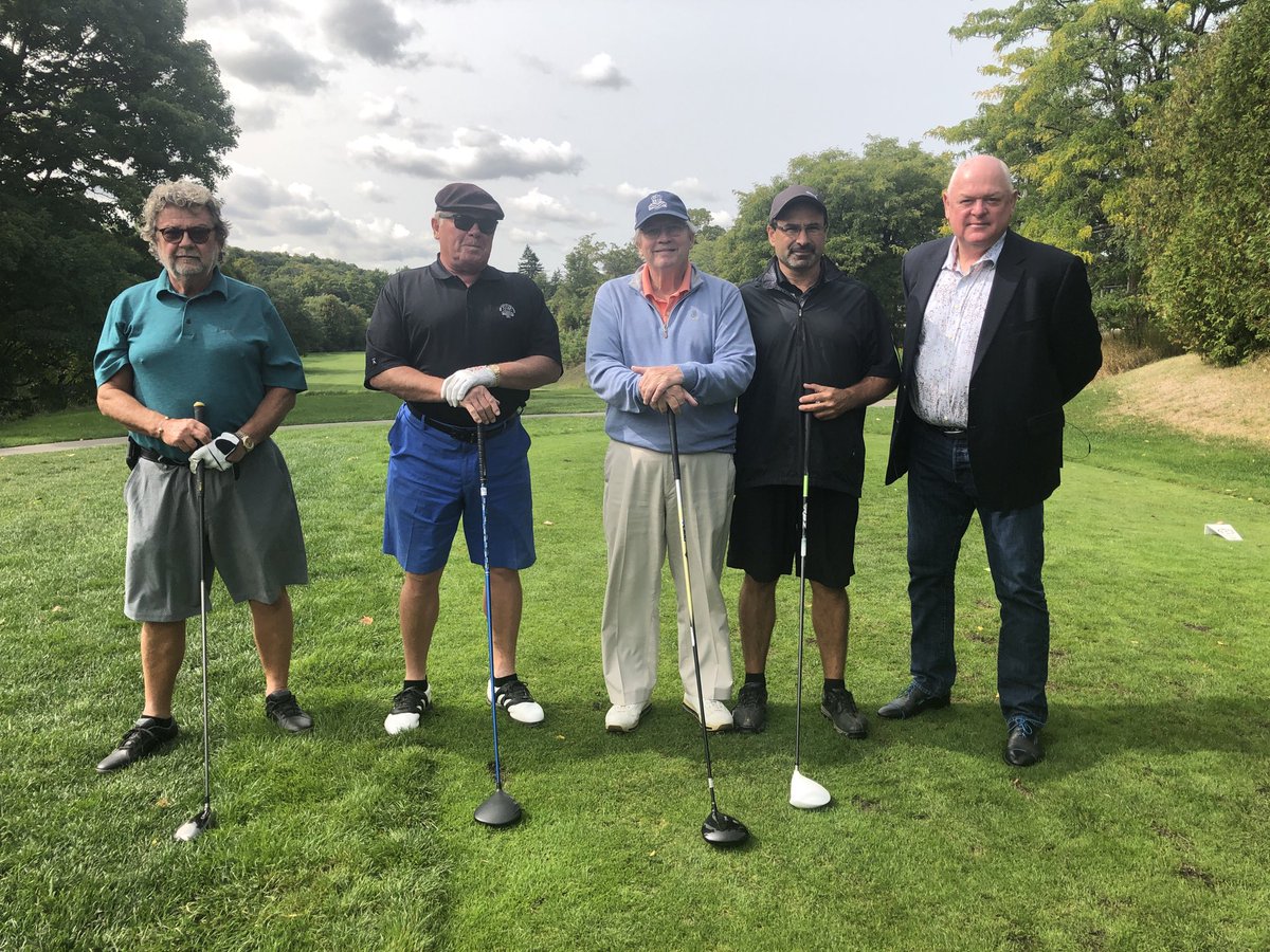 A great day for the Hamilton Rotary A.M. Club fundraising golf tournament ⁦<a href="/hamontamrotary/">Hamilton AM Rotary</a>⁩ ⁦⁦<a href="/GlendaleGCC/">Glendale G&CC</a>⁩ ⁦<a href="/ClubLink/">CLUBLINK</a>⁩ #hamont #golf #Rotary #fundraise