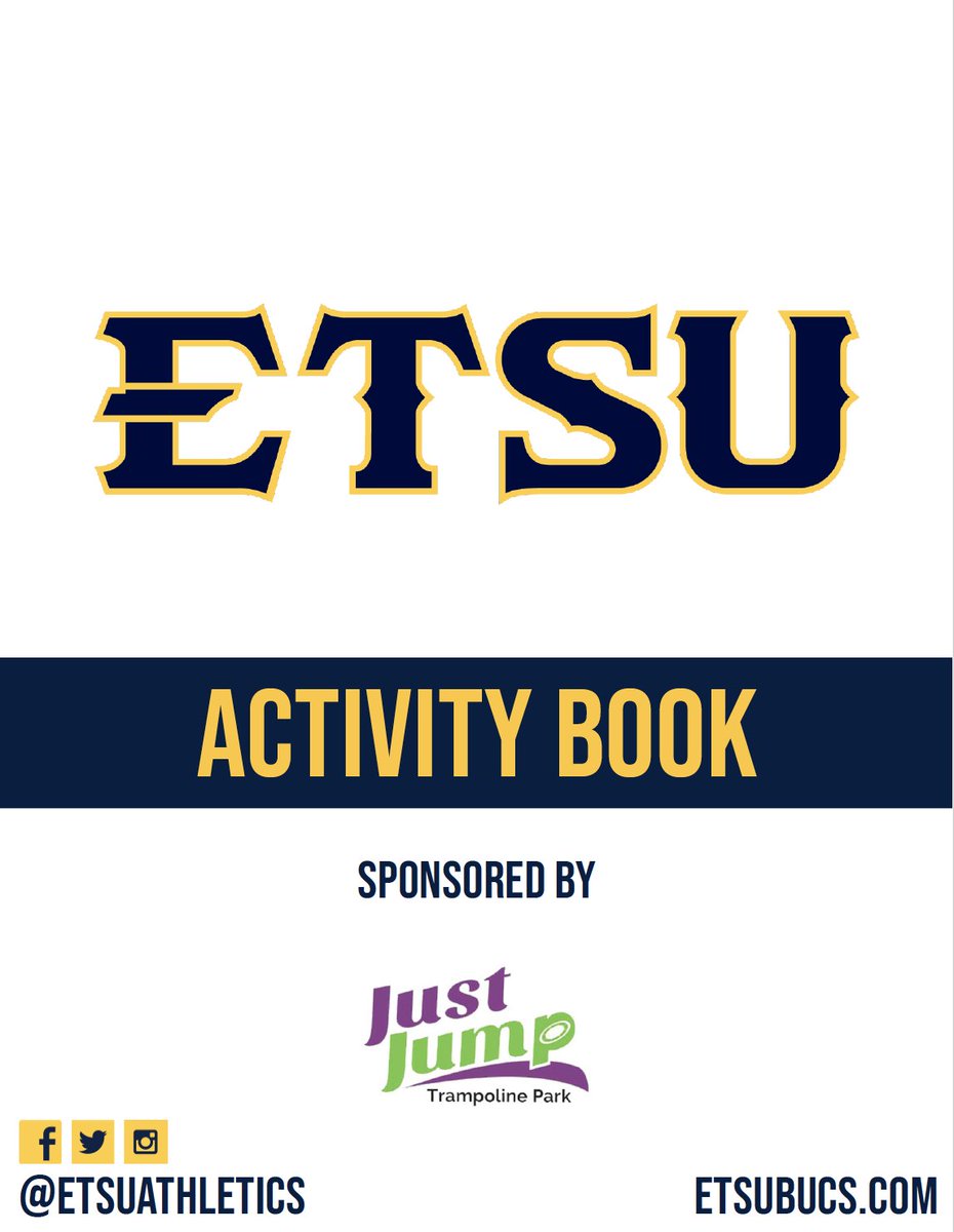 ETSUAthletics's tweet photo. In celebration of #NationalColoringDay, take a look at our activity book sponsored by Just Jump!

🎨: https://t.co/efTb6aLMD0

Comment below with your final drawing(s) and we will post some on our timeline 

#ETSUPride https://t.co/PmArKd8Nku