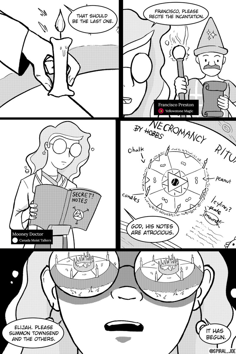 Polished up the <a href="/MoistTalkers/">Canada Moist Talkers</a> Necromancy prelude to add the correct <a href="/magic_blaseball/">Yellowstone Magic ✨👆👇</a> player. Glad I can contribute to #blaseball history. <a href="/blaseball/">BLASEBALL COMMISSIONER ALTERNATE</a>