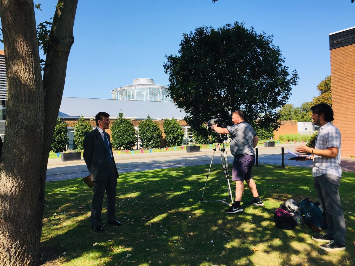 Good to see our Chair of Trustees and Chair of Grants Committee in person today. We were filming with <a href="/FLM_Ltd/">Future Legend Media</a> for some upcoming projects - details TBA! And a very special thanks to <a href="/HighSheriffBeds/">Russell Beard</a> for taking part. It was lovely to finally meet in person!
