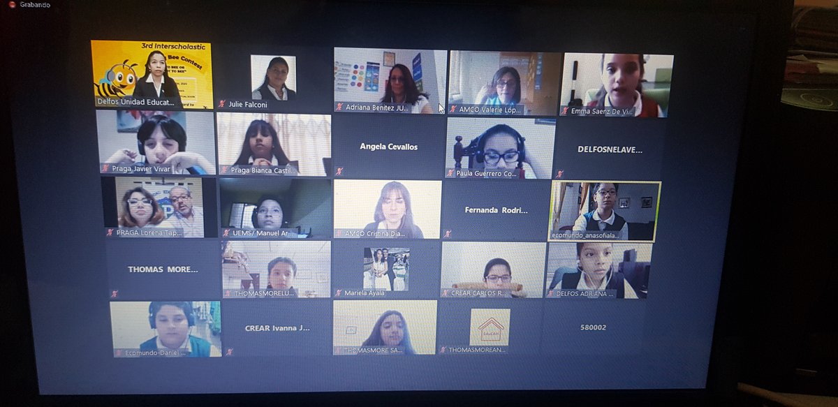 colamericanogye's tweet photo. Felicitamos a nuestra estudiante Paula Guerrero Pilaloa de 7mo. Básica, quien obtuvo el Primer Lugar en el III #Interscholastic Spelling Bee online organizado por la Unidad Educativa Delfos. 😊🎊🇪🇨🇺🇸🎉
Docente responsable: Miss Jacqueline Peña Ruiz
#ColegioAmericano #Guayaquil https://t.co/sl62PHdLBF