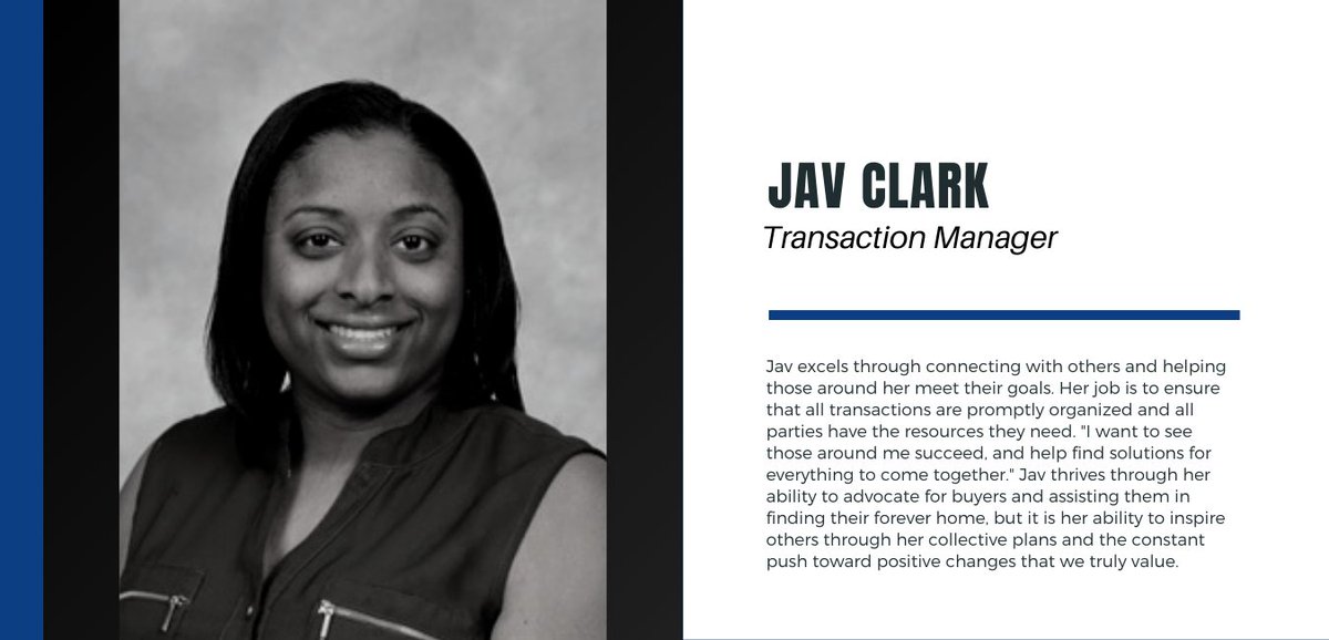 KempRealtors's tweet photo. Introducing Jav! She is our new Transaction Manager and we are excited to have her on our team! https://t.co/yBolw34AyV