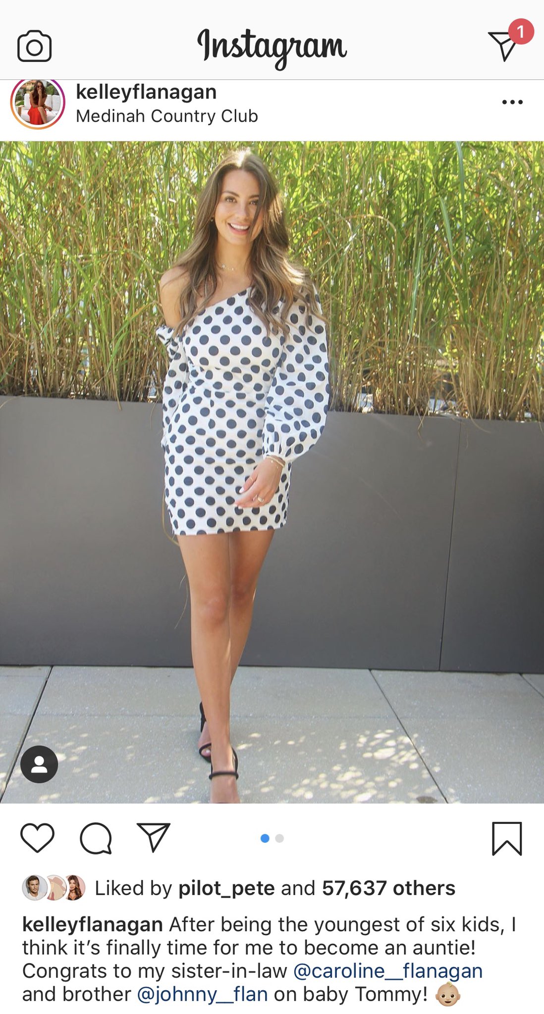 meredith on X Absolutely losing my mind over Kelley from The Bachelor congratulating her brother on the birth of his child by making it about her becoming an aunt and posting pics