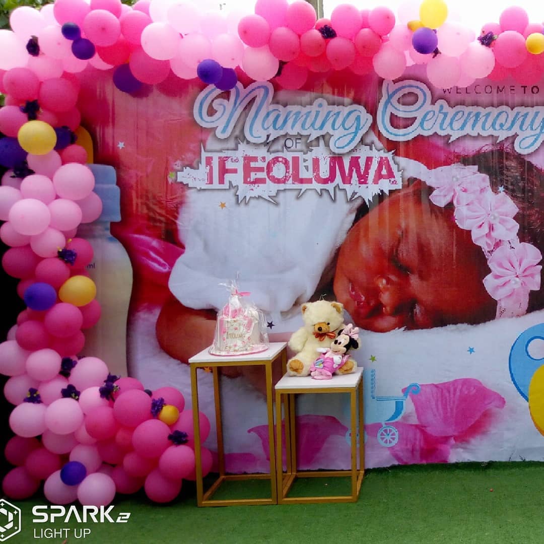 Geeveeevents's tweet photo. Welcome to the world the heritage of God (Ifeoluwa), you will live long, serve the Lord &amp; prosper IJN!!!..we can do your baby christening decor too.@gvtomad @geeveeclothing #geeveeentertainment #geeveeevents
Reposted from @geeveetv https://t.co/prFU4qQG8x