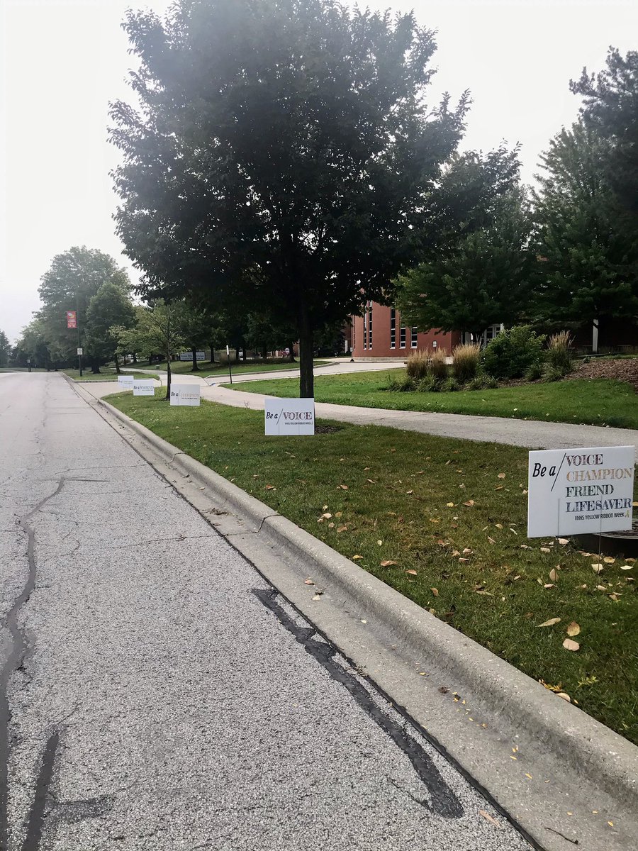 dillon_vhhs's tweet photo. #YRWeek is here, the signs are up, and the Chalk Your Walk for Mental Wellness challenge has begun! Check out this video from our SPARK &amp; VIP exec boards to learn more! https://t.co/aVhSNKFwSW #PreventionAndWellness #MentalHealthMatters #D128Next #D128Daring #D128UnionStrong https://t.co/CChM8wByYP