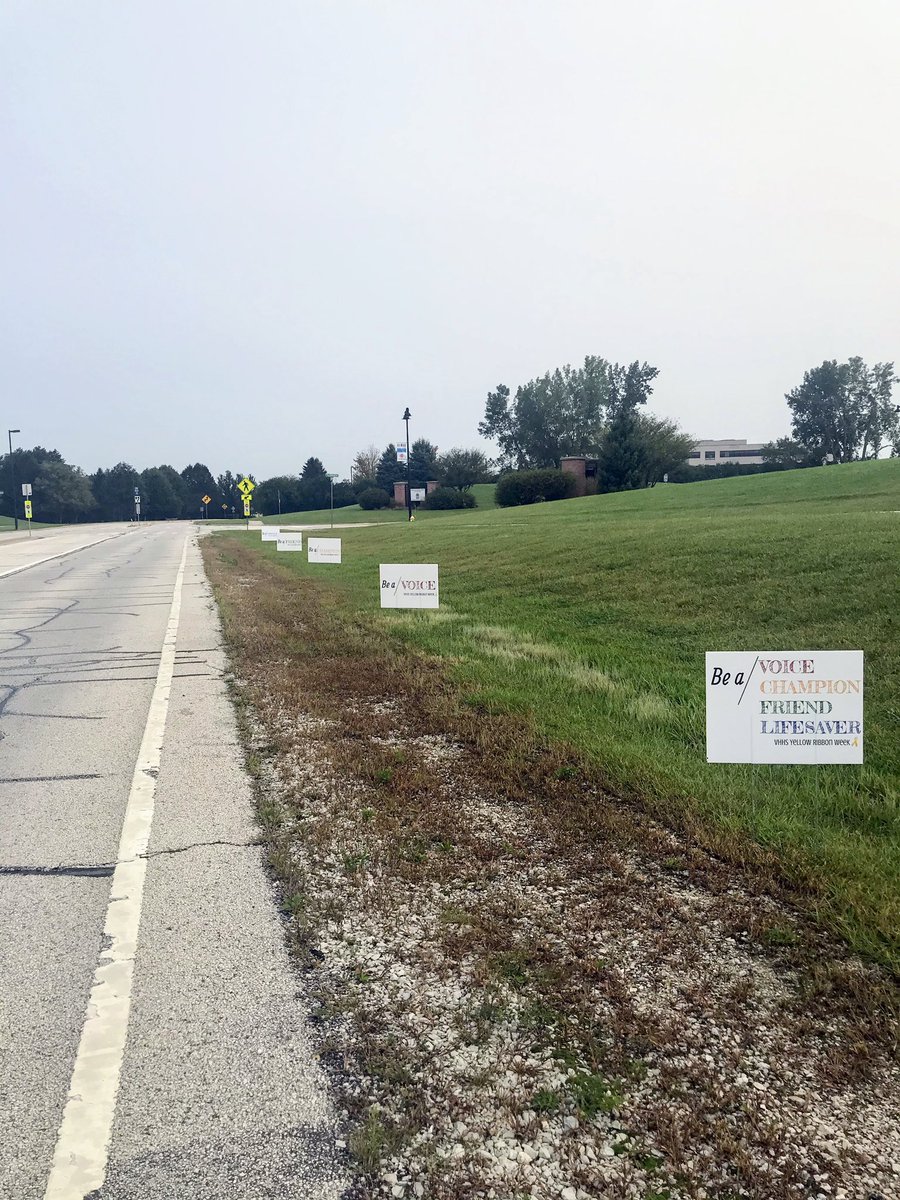 dillon_vhhs's tweet photo. #YRWeek is here, the signs are up, and the Chalk Your Walk for Mental Wellness challenge has begun! Check out this video from our SPARK &amp; VIP exec boards to learn more! https://t.co/aVhSNKFwSW #PreventionAndWellness #MentalHealthMatters #D128Next #D128Daring #D128UnionStrong https://t.co/CChM8wByYP