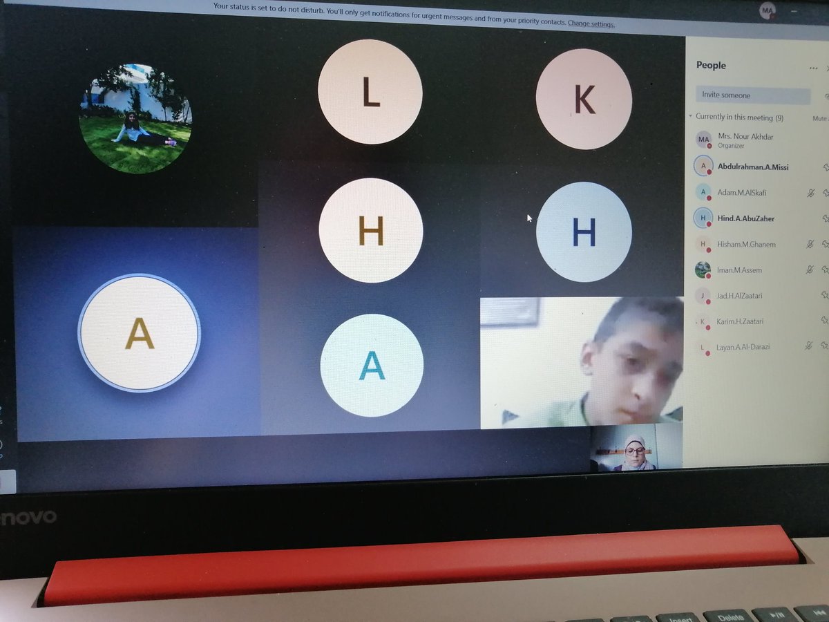 NElakhdar's tweet photo. It's the beginning of a new school year that's going to be amazing inspite of the Coronavirus that made us meet virtually. Let's stay strong &amp; motivated and do our maximum efforts to reach the best in this challenge #distancelearning @nearpod @MicrosoftTeams @MakAishaSchool https://t.co/kmI7yu9jvg