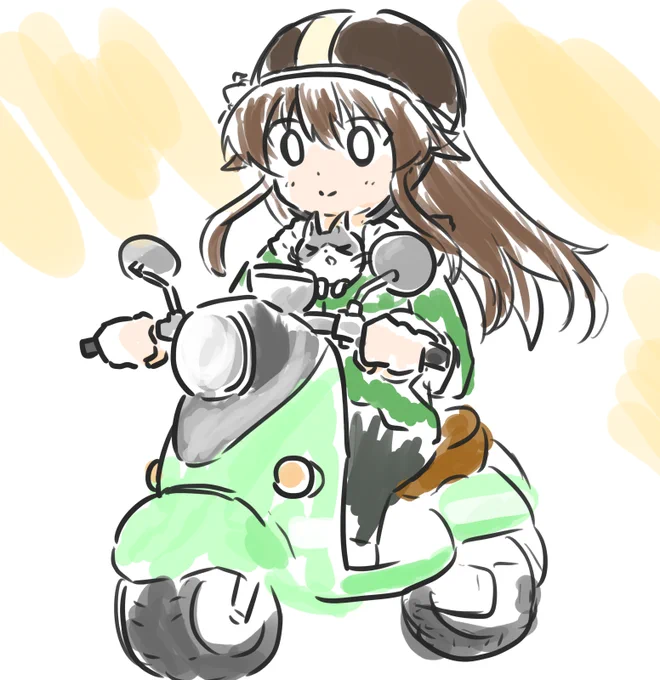 原付でお出かけ楽しいよ 