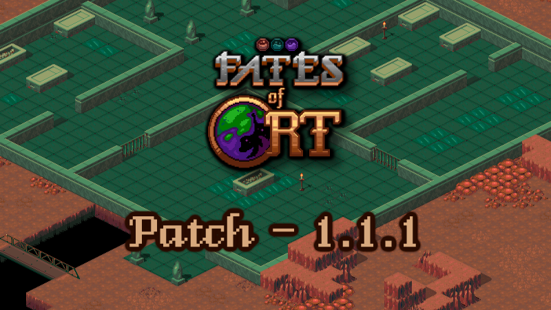 FatesofOrt's tweet photo. #FatesofOrt version 1.1.1 is live!

Check the patch notes below 👇

Steam: https://t.co/Lnq9hlFkvb
GOG: https://t.co/JSNMzGu4XE
Itch: https://t.co/3qDTpdauZc

#MadewithDefold #rpg #crpg #gamedev #indiedev #indiegame https://t.co/HHQzKxBnqr