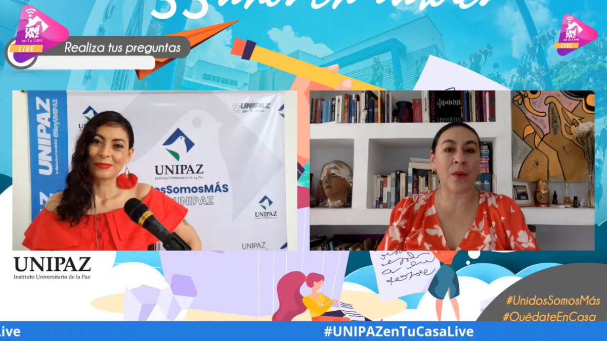 UNIPAZnoticias's tweet photo. ¡Es oficial! Abiertas inscripciones para concurso de  Microcuento / Poesía UNIPAZ 33 Años en Valores. Conoce detalles y revive los mejores momentos del programa #UNIPAZenTuCasaLIVE con Paula López, Coord. Plan Lector aquí https://t.co/JpQ1Ezoe6z
#OrgullosamenteUNIPAZ #UNIPAZLee https://t.co/riuZI0xwkm