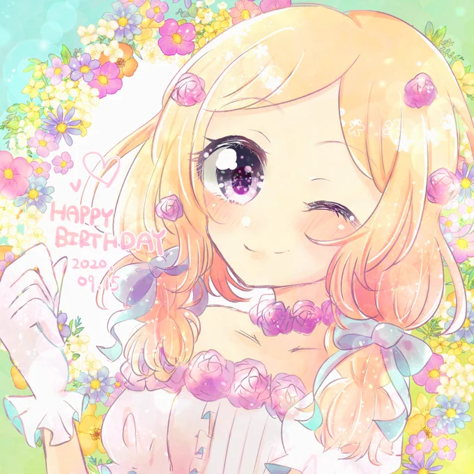 おとはおめでとう～??
メルヘン?
 #小鳥遊おとは生誕祭2020 