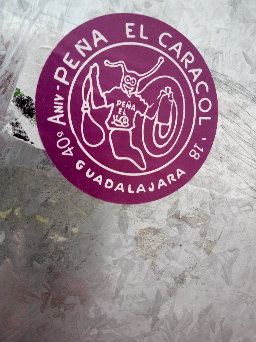 Hoy en Guada sería un día muy potente. Llegaríamos algo mermados por las semanas previas del montaje del peñíl, la correspondiente cata de barriles y la preferia.

Comenzaría nuestra semana.

Salud siempre a mi peñildre <a href="/pCaracol/">Peña Caracol</a>

🐌🐌🐌