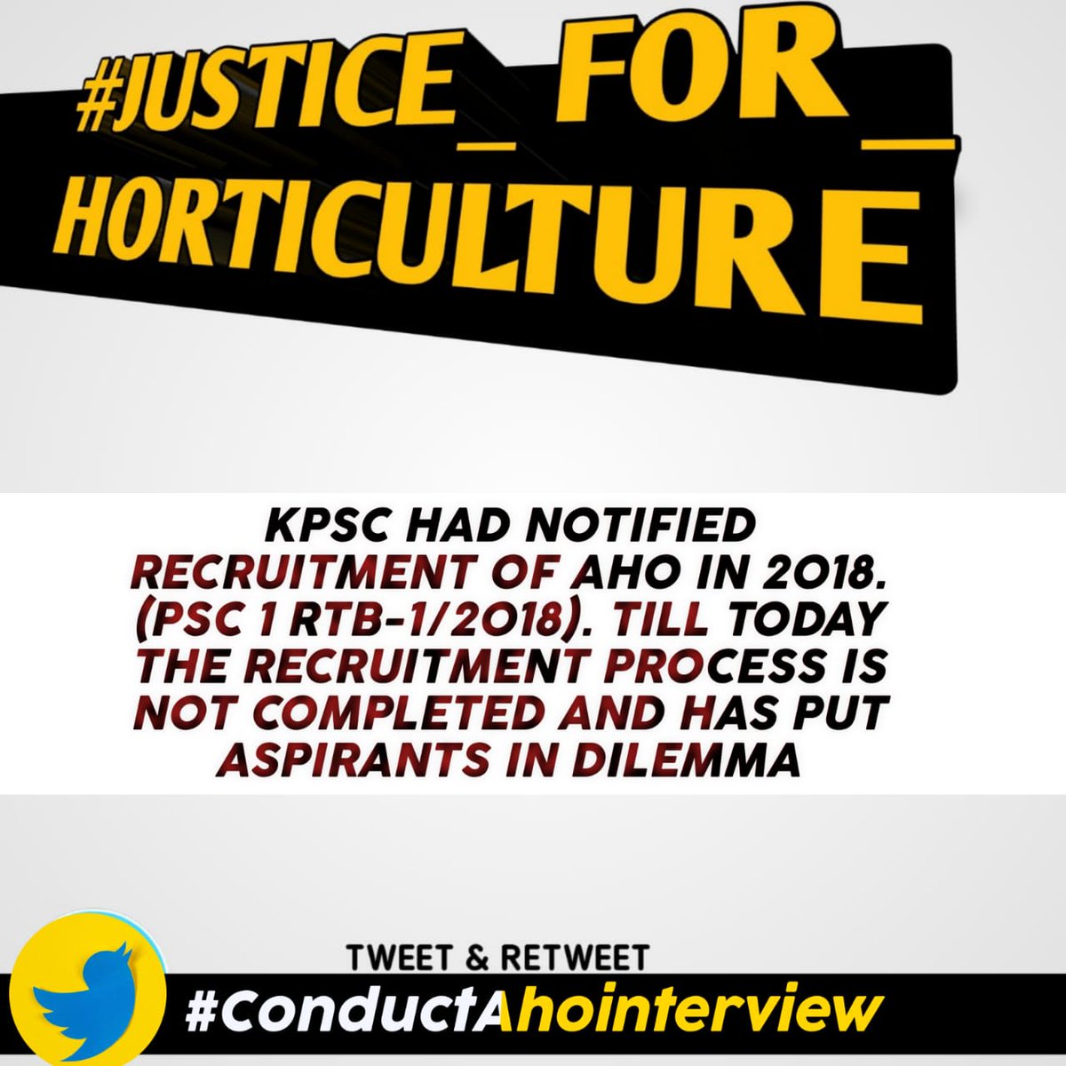 SACHINPGOWDA5's tweet photo. #conductAHOinterview
#justiceforhorticulture #wakeupkpsc
@bcpatilkourava @CMofKarnataka @Narayanagowda_ @siddaramaiah
@Rajender_69 @karnatakapsc @Karnataka_DIPR @GCC_MP @csogok @drashwathcn @AgriGoI
@hd_kumaraswamy @Jds_studentwing @prajavani @KannadaPrabha @icarindia https://t.co/lQOIh23jNS