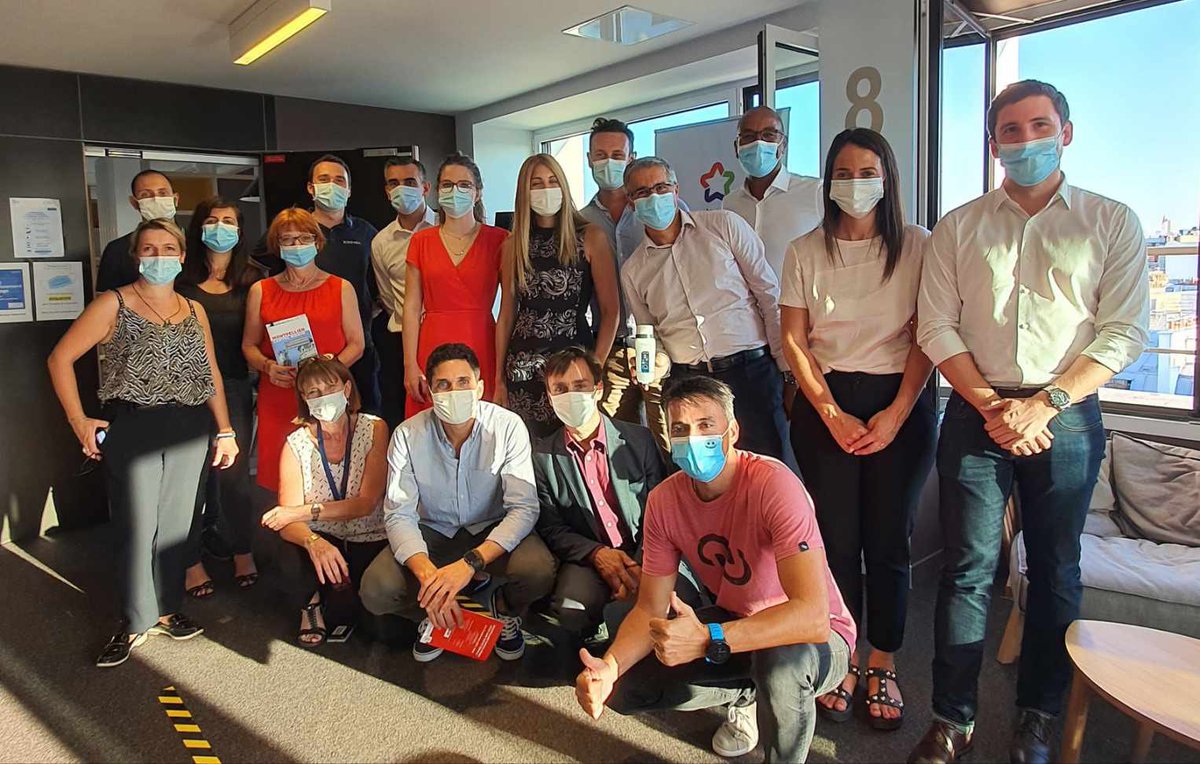 LaValeriane's tweet photo. Journée @Bpifrance avec @BIC_Montpellier terminée ! #medtrch #esante #invest #licorne @rsicard1 @r_tatala https://t.co/8KJi55AMFi