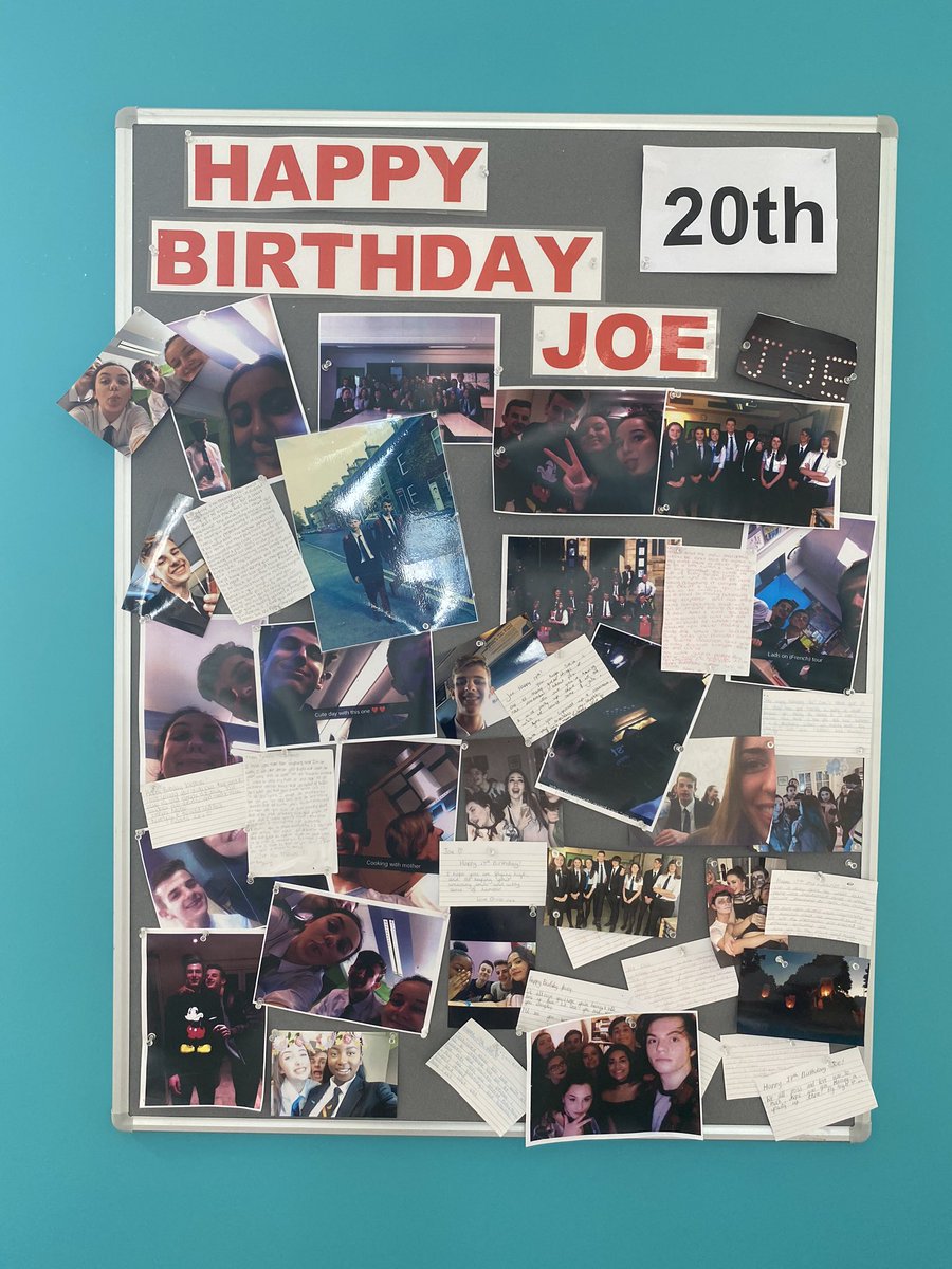PGSALCPost16's tweet photo. Our thoughts and prayers are focused on Joe and his family today❤️ @PGSALC https://t.co/WJTjgMK8Fu