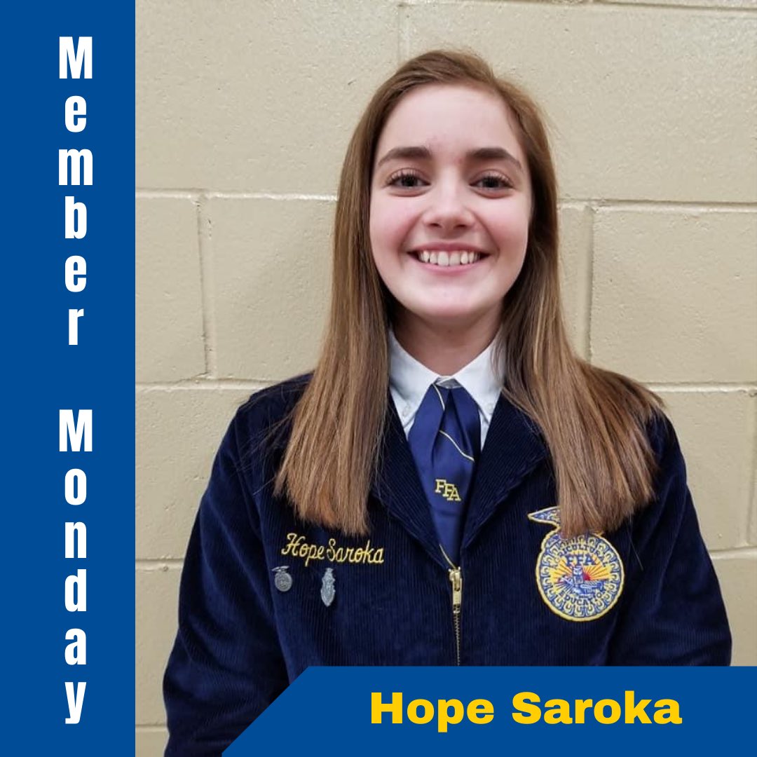 iowaffa's tweet photo. Congratulations to Hope Saroka of the Midland FFA Chapter for being the next Member Monday Spotlight. Her advice to all is to try various events and activities because there is something for everyone. Congratulations Hope for all your hard work! https://t.co/EVvoHejI4N