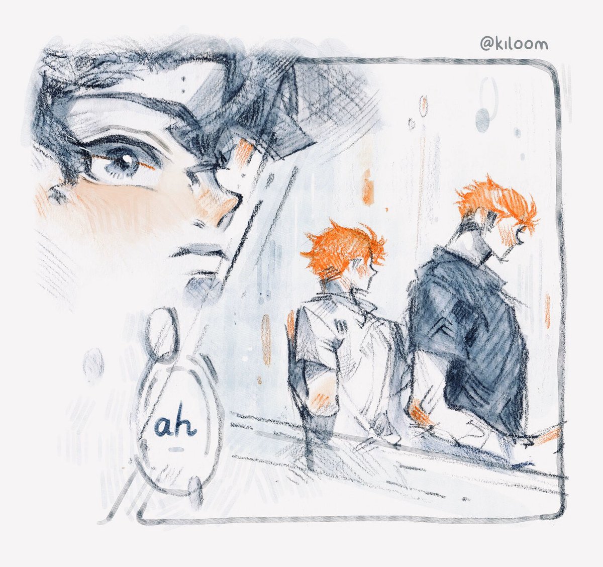 AtsuHina dorm AU 「part 1」in which Sakusa sees things
.
.
#侑日 #atsuhina #fanart #shortcomic