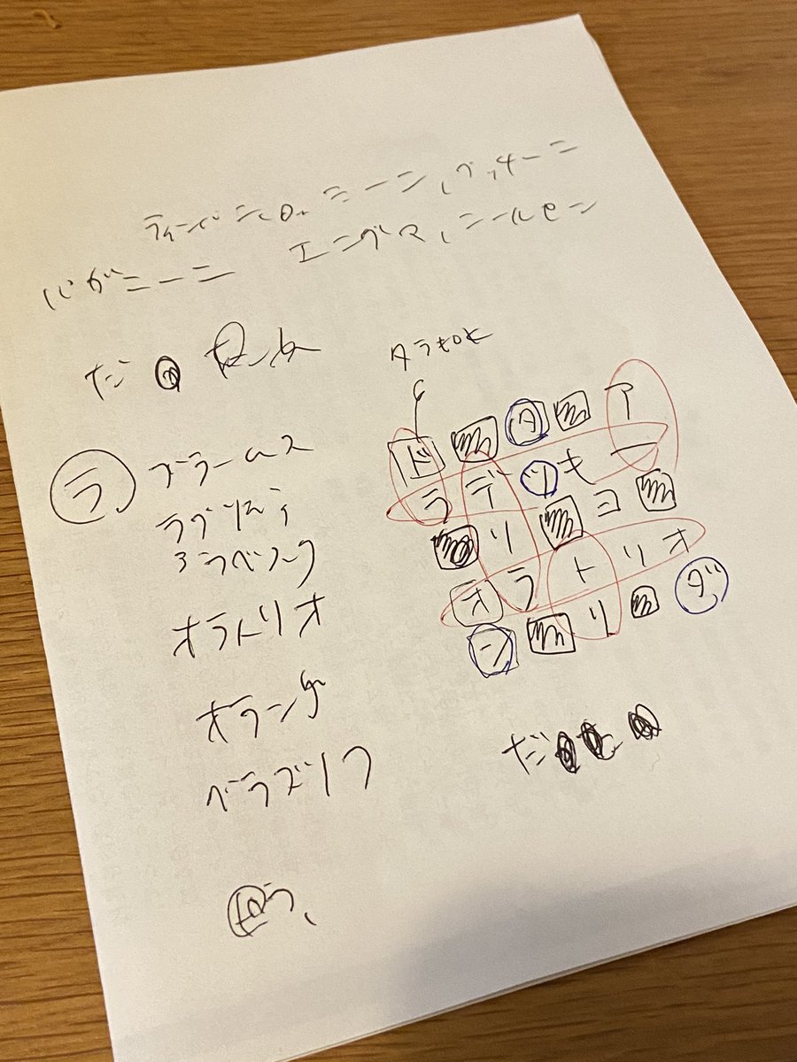 2013orch's tweet photo. 制作風景や、完成に至らなかったものたち(最初は踊りまでつけようとして苦労していました)(走り書き失礼します) https://t.co/3LuLfqEtxe