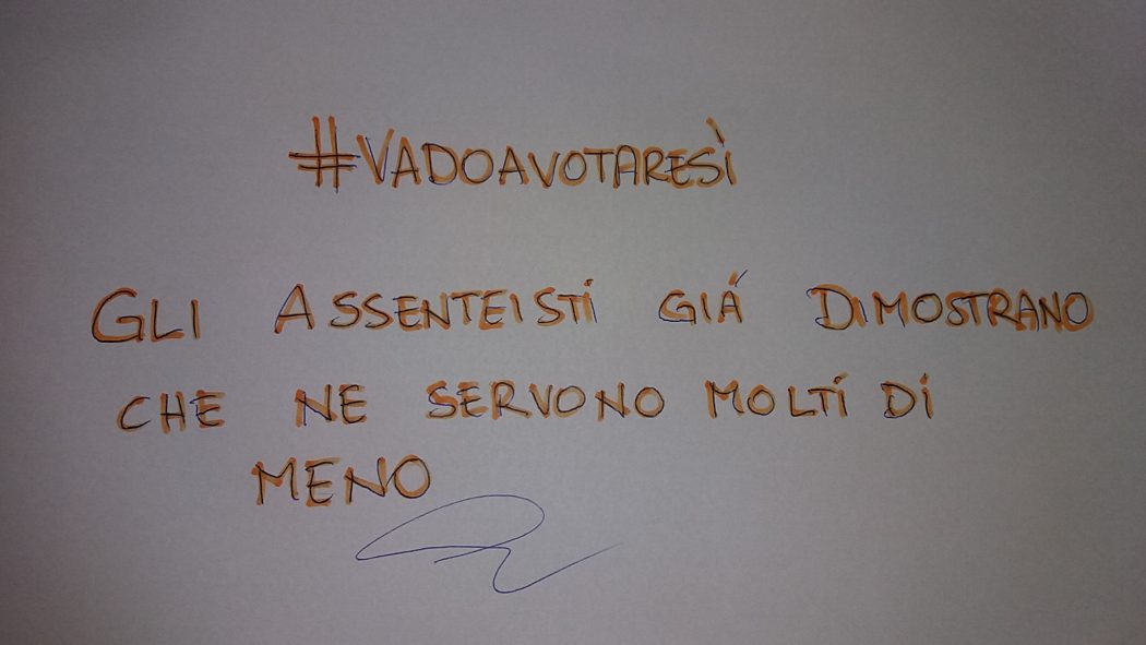 fattodavoi's tweet photo. #VadoaVotareSì

Gli assenteisti già dimostrano che ne servono molti di meno

Gilberto G. https://t.co/qGaPxS9AVl