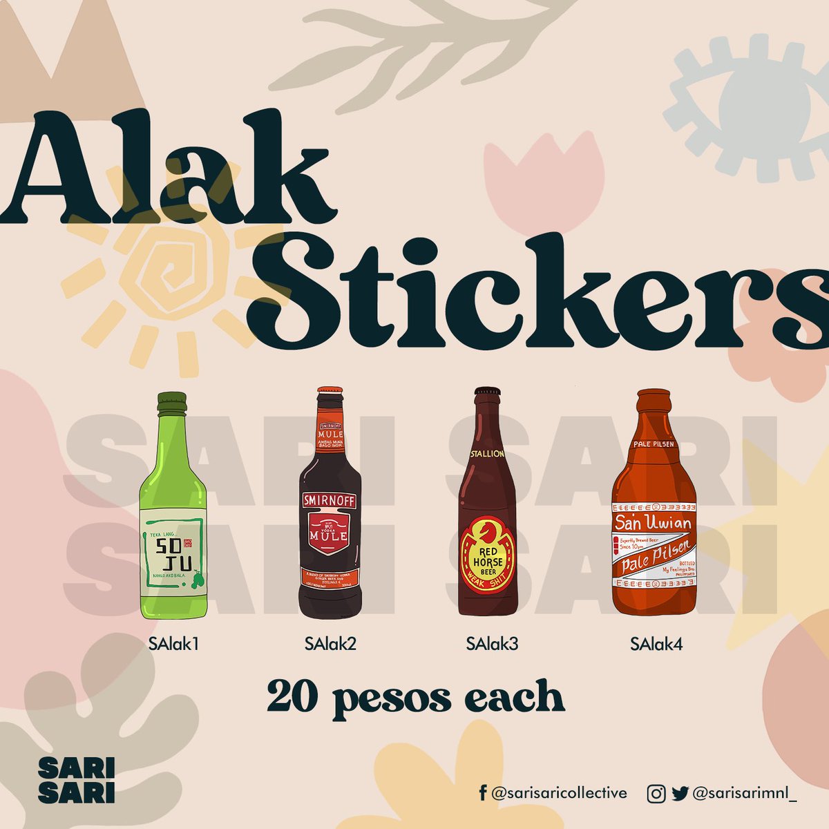 sarisarimnl_'s tweet photo. Note:
- All Stickers are estimated to be 2x2 in size.
- Link for ordering is on our bio!
#SariSariMNL
#ComebackForACause https://t.co/jQdrjFnYoA