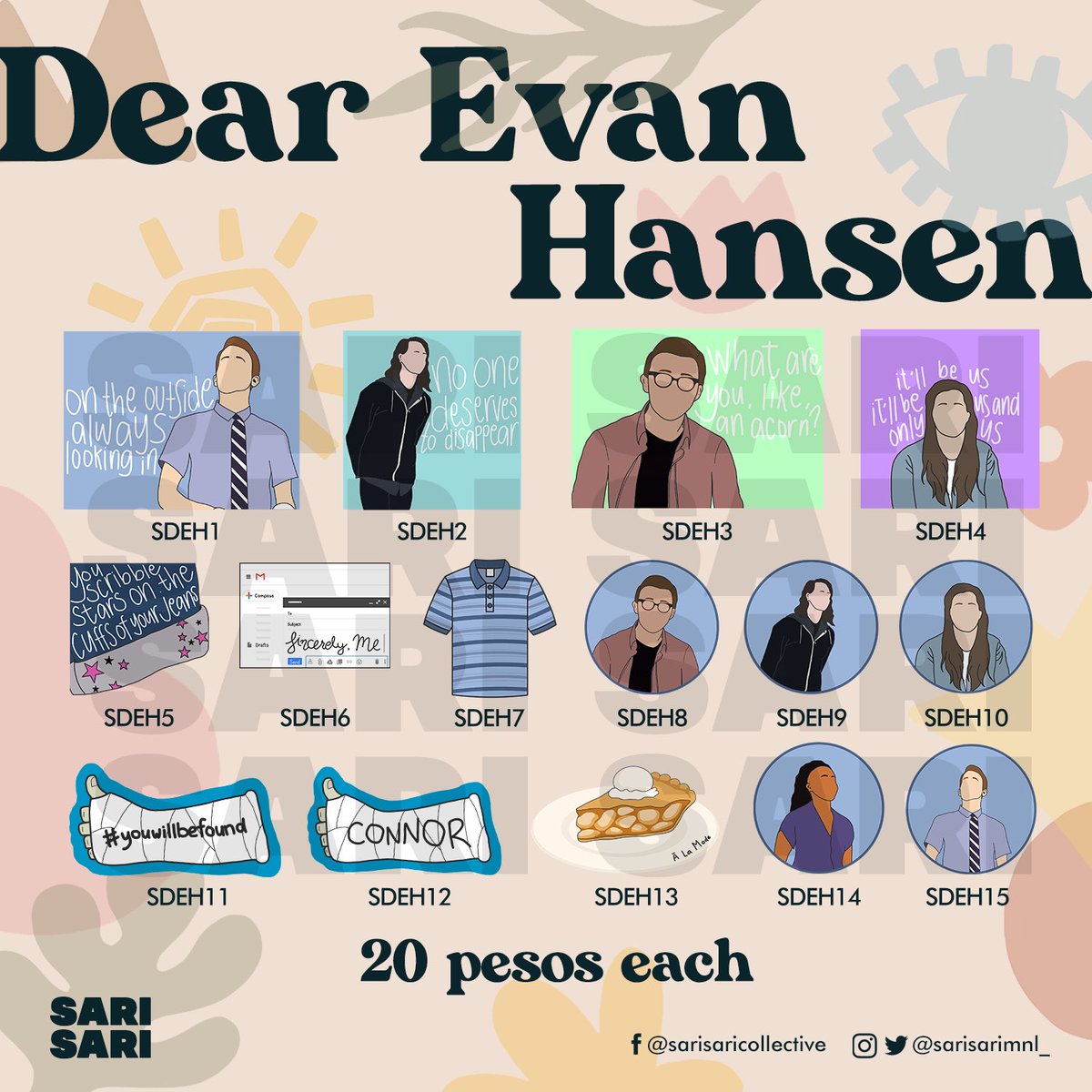 sarisarimnl_'s tweet photo. Note:
- All Stickers are estimated to be 2x2 in size.
- Link for ordering is on our bio!
#SariSariMNL
#ComebackForACause https://t.co/Qa5TlGrAN3