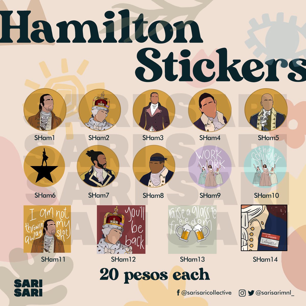 sarisarimnl_'s tweet photo. Note:
- All Stickers are estimated to be 2x2 in size.
- Link for ordering is on our bio!
#SariSariMNL
#ComebackForACause https://t.co/Qa5TlGrAN3