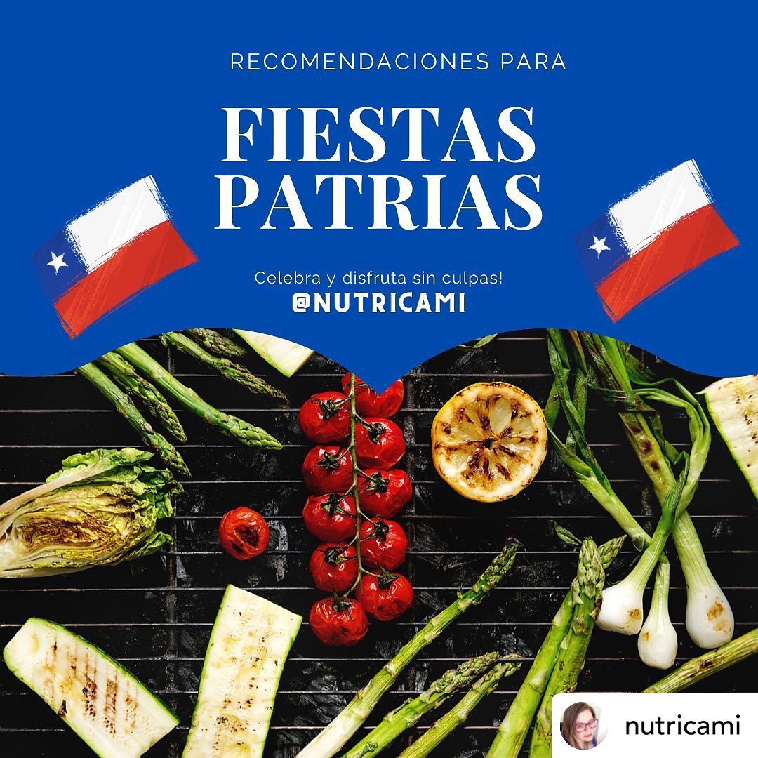 NutrasaludS's tweet photo. Recomendaciones de nuestra @NutriCami para estas #FiestasPatrias 2020 #Instagram #LaSerena #Coquimbo #Chile #FelizLunes 
https://t.co/uV0ABIJIk1 https://t.co/OPiXmW3x6h
