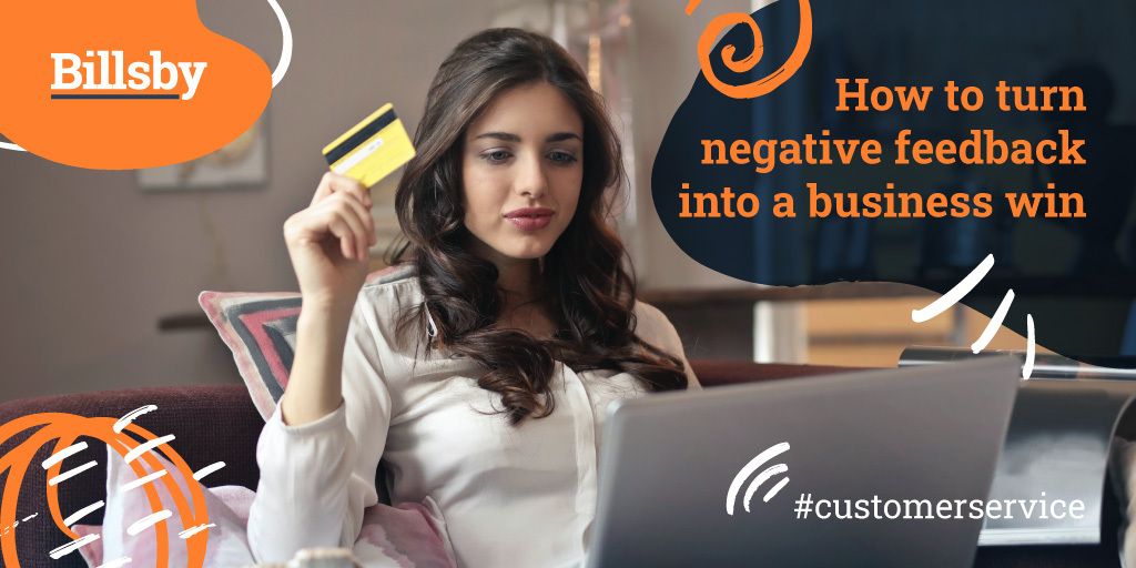 billsbysaas's tweet photo. Negative feedback doesn’t have to be a blow for your business: in fact, it can be a real bonus. Here are our top tips on how to turn negative reviews into business wins 😀 💪👉https://t.co/fsUlmfJAlk #businessgrowth #customerservice #businesswins https://t.co/N0gf9yFLLo