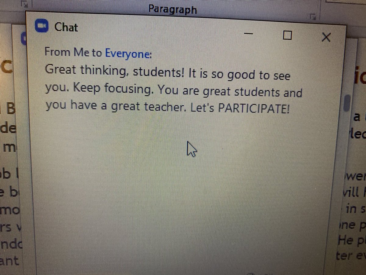 SoniaMatthew2's tweet image. Spreading positive chat vibes this morning. It’s a challenge to participate in this context, but we can push ourselves out of our comfort zones and guess what, when we do, it gets easier! #YouGotThis! #VirtualChallenges @MiltonSomersMS