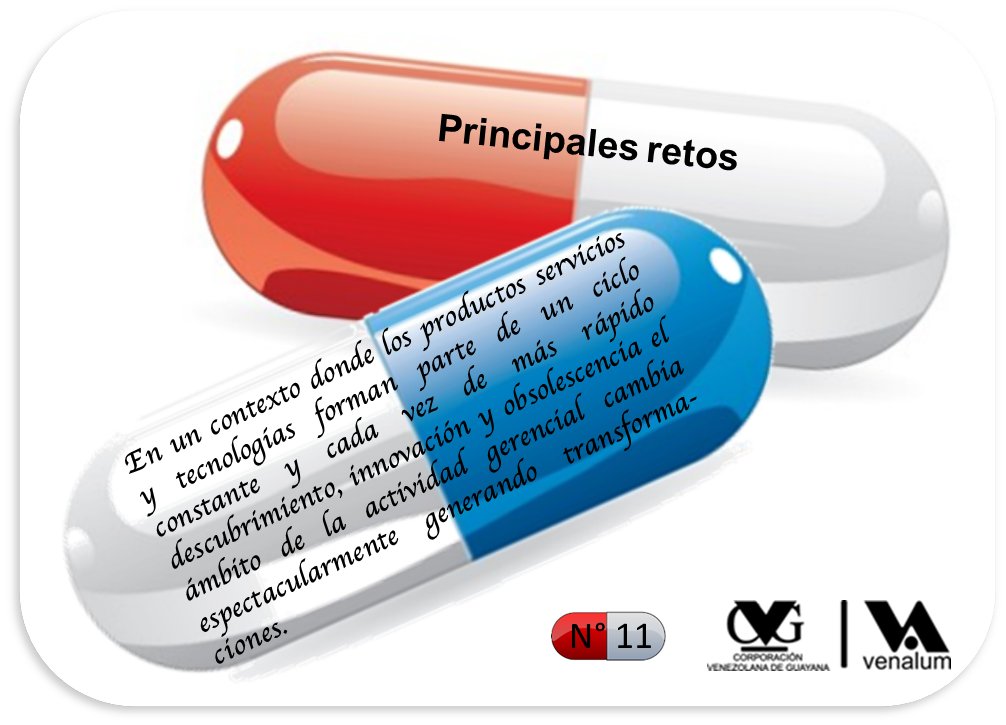 GerenciaTic's tweet photo. #PíldorasGerenciales: Pílodra 11: La construcción de una tensión creativa positiva por los gerentes crea un contexto en que la mejora continua “se convierte en un enfoque natural del trabajo cotidiano y en una parte fundamental de la cultura de una organización”.
@VENALUM_CVG https://t.co/owT5hTdvjR
