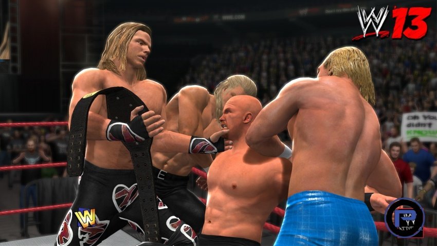scottysmithmate's tweet photo. #WWE13's #AttitudeEra mode is my favourite mode in WWE video game history!!! I had a lot of fun playing it and it was cool to see my childhood memories in video game mode. #LiveTheRevolution https://t.co/cjxmTppgts