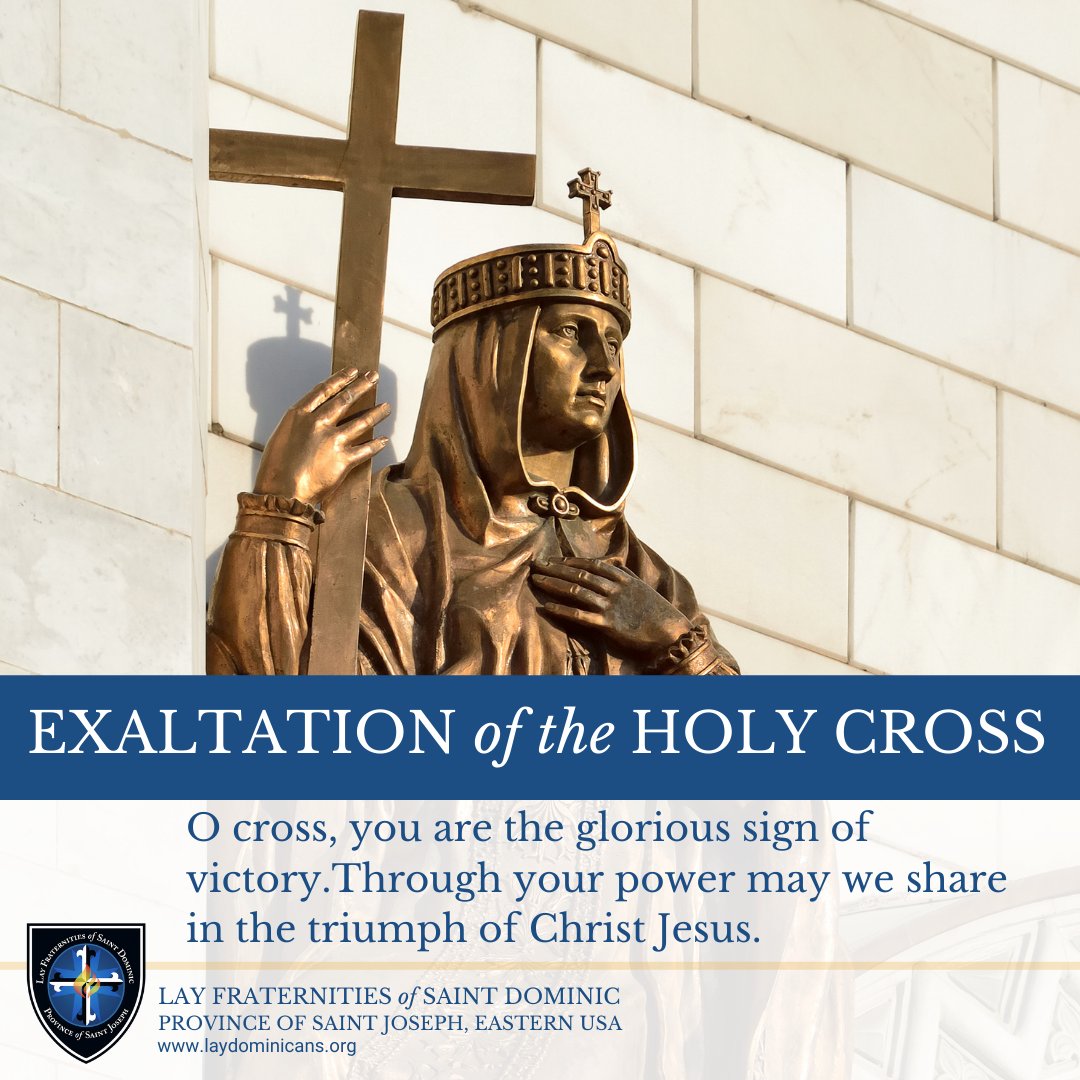 OPLaityEast's tweet photo. Consider the works of the LORD, who humbles Himself to be exalted, and asks His children to do the same.  #oplaity #laydominicans #exaltationoftheholycross https://t.co/mhqK0ogzUW
