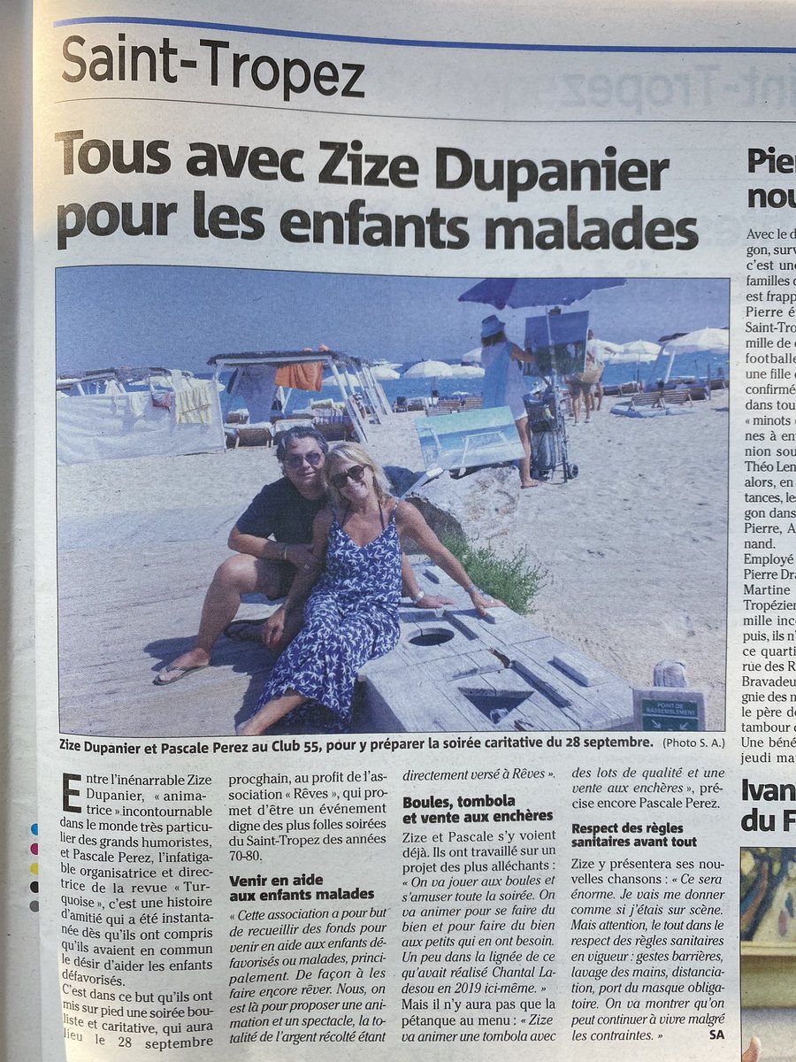 zizeofficiel's tweet photo. Avec l’association Rêve à St Tropez #sainttropez #reve #zize #turquoisemagazine #ford_marseille #makeupforeverofficial #46etplus #frojo https://t.co/YKQlXaJsuI