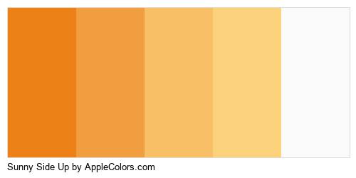 _applecolors's tweet photo. Check out New Palette Today - Sunny Side Up Logo @_applecolors https://t.co/rv6LkxSueh #f19e40 #f8bf66 #fdd27c #fbfbfb #sunny https://t.co/kJH4V3Bx7T