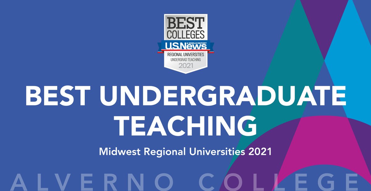 AlvernoCollege's tweet photo. U.S. News &amp; World Report named Alverno the best in the Midwest for our strong commitment to teaching and as the most innovative school in Wisconsin!  https://t.co/KYpdW9Nlvr https://t.co/5QDAxKL4Gi