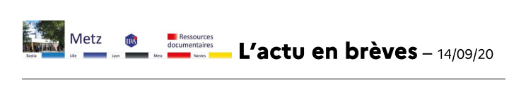 IRAdeMetz's tweet photo. 📢Le nouveau numéro de l'Actus en brèves du 14/09 est en ligne sur le portail documentaire des IRA ! Au menu : #fonctionpublique, #management, réforme de l'Etat, #education et #numérique
👉https://t.co/r7fOJhtdoY
@dgafp #iradocumentation https://t.co/iUAID6A6Ur