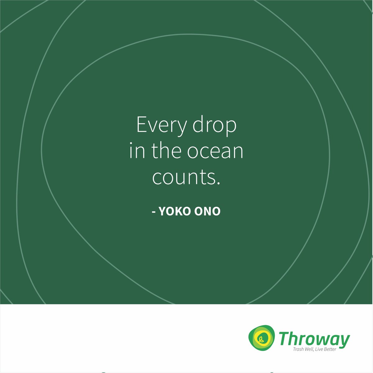 ThrowayNG's tweet photo. This goes both ways; every little effort we put into making the environment safe counts. Same as every activity we do in our environment that wears it out.

#ThrowNG
#TrashWellLiveBetter
#MondayMotivation https://t.co/X0i6aQiFTd