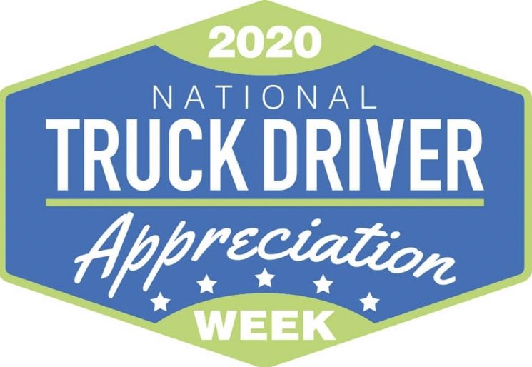 National Truck Driver Appreciation Week has officially started! This week is dedicated to America's 3.6 million truck drivers. Thank you, professional truck drivers, for everything you do, today and every day! #Trucking #NTDAW2020 #ThankATrucker