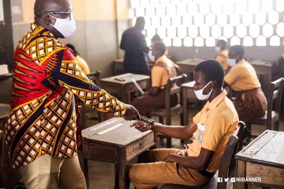 NiiBanner's tweet photo. This morning, I donated 1,200 mathematical sets to 1,152 students from 14 Private schools and 13 Public schools respectively sitting for this year’s B.E.C.E within the Ashiedu Keteke Sub-Metropolitan Assembly. 

Best of Luck!! https://t.co/p0gITZ2UjY