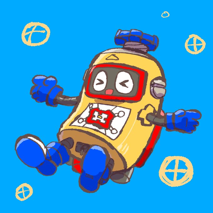 ヘボット劇場版配信見ながら描いた 