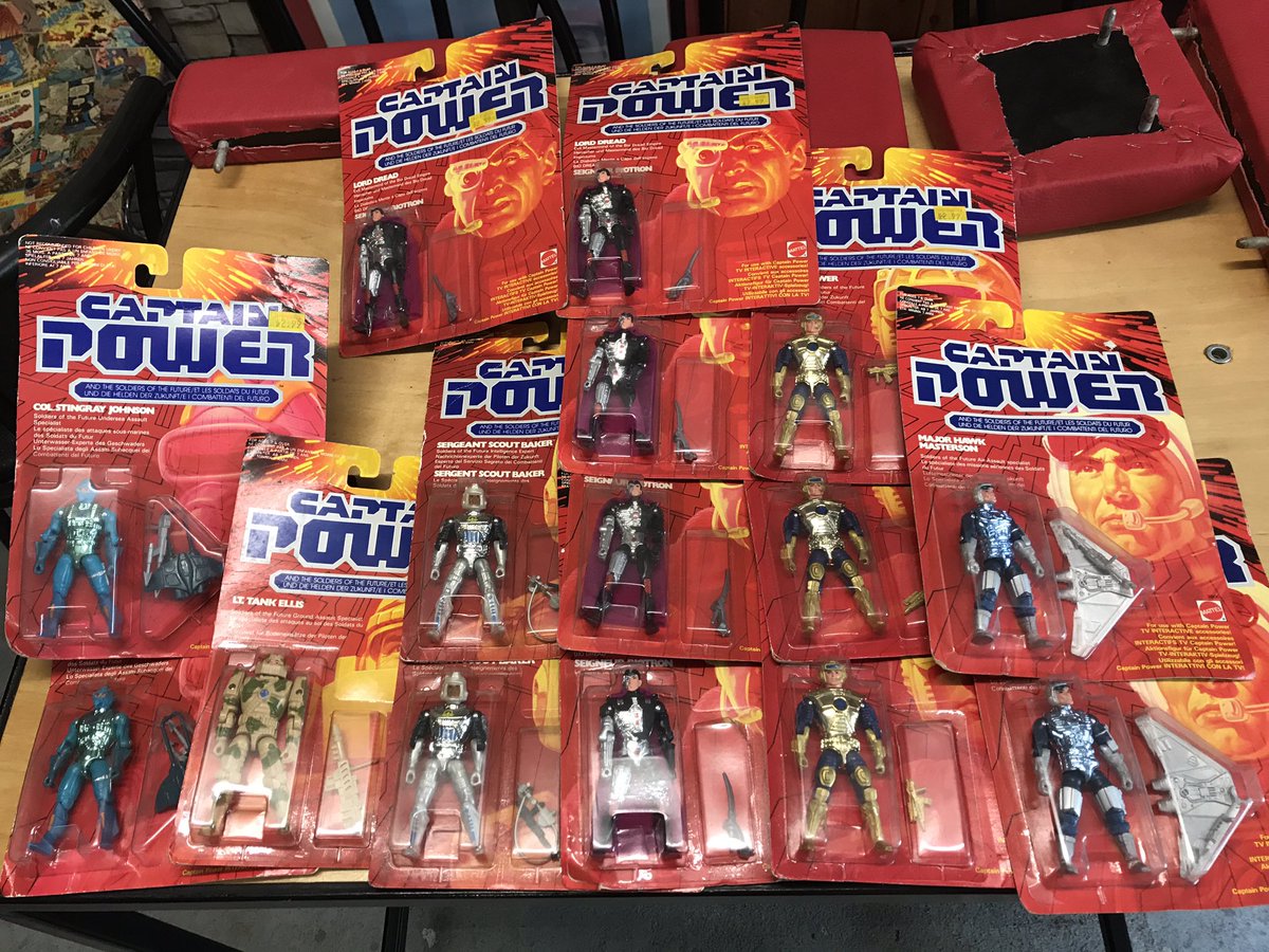 chiefychat's tweet photo. Any Captain Power fans?
Time to move these on, pm me if your interested https://t.co/dQG4hh3m4f