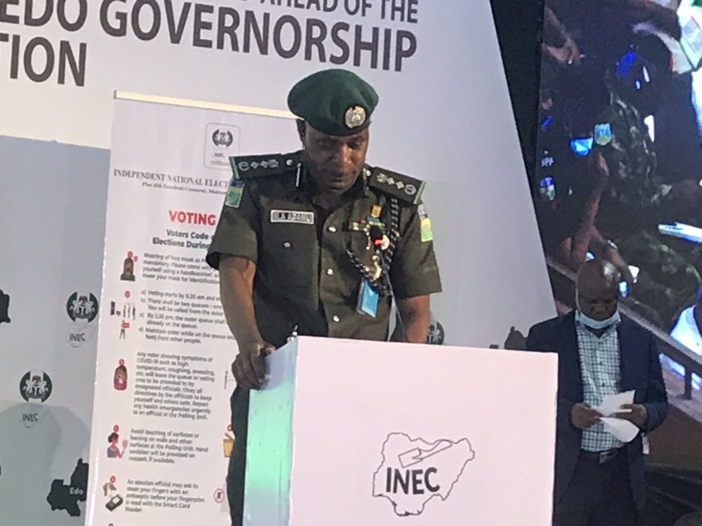 PoliceNG's tweet photo. I as well implore parents and guardians to counsel their children and wards to resist the unprofitable urge of being recruited by any politician for thuggery and other acts of violence. https://t.co/pNvoZ8hcn2