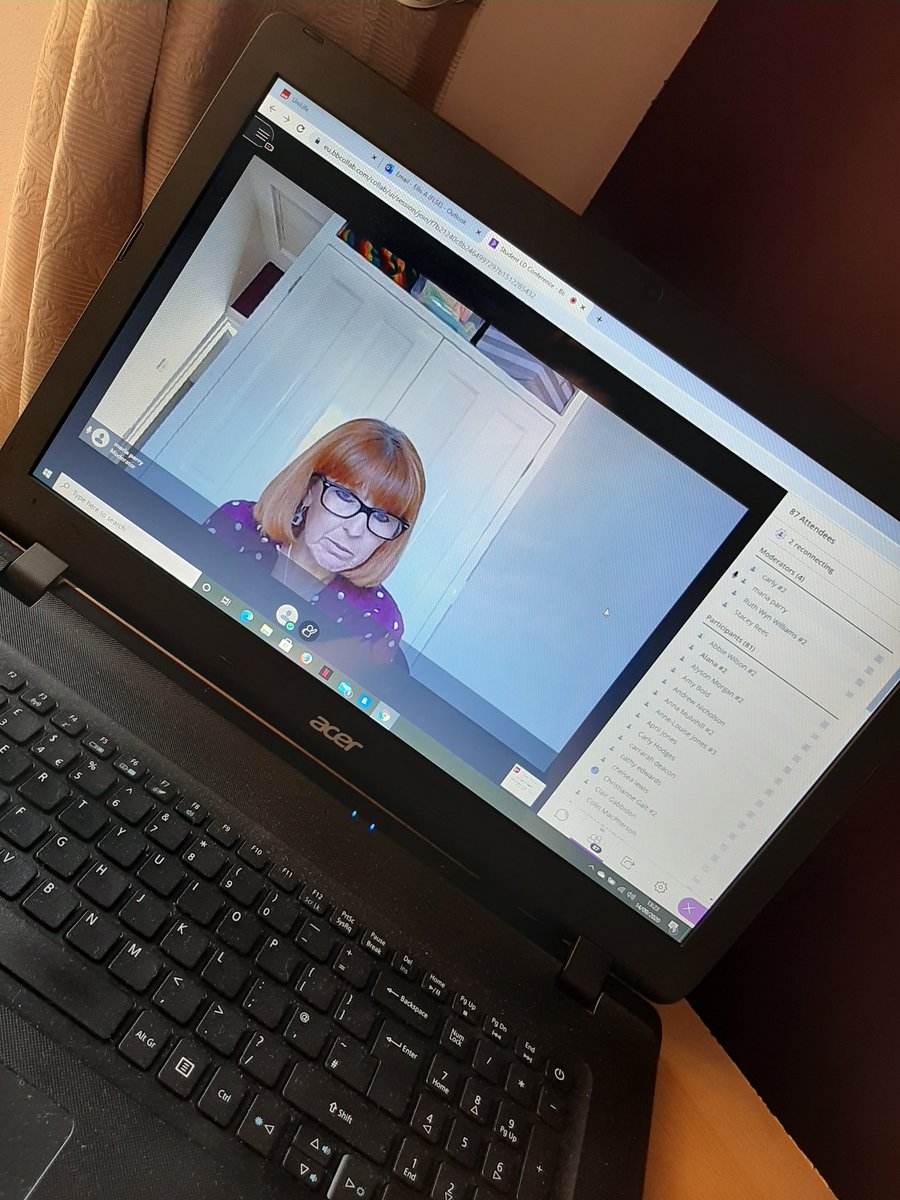 Thank you <a href="/MParry442/">Maria Parry 💙</a> for such an inspirational talk about your reflections on year 2020 and the global pandemic. Really enjoyed. Also thank you for being part of the LD conference today #USWLDCONF20