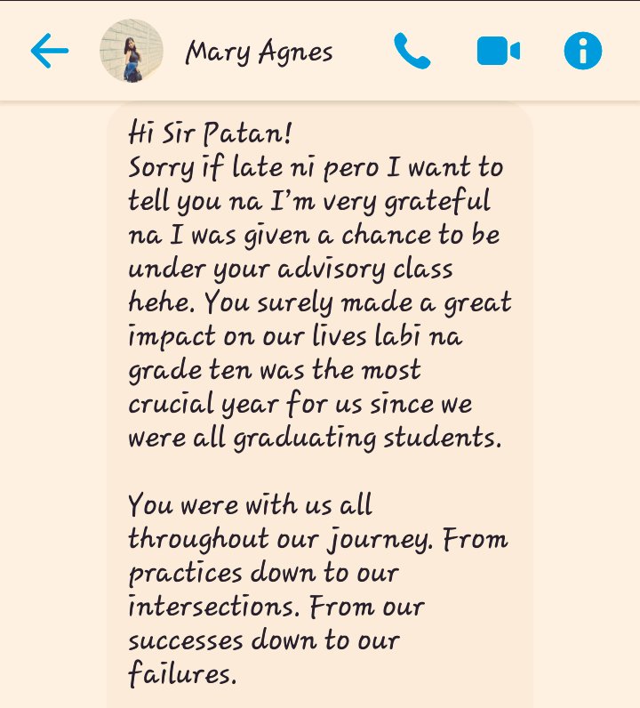 rain_none20's tweet photo. This is for you Lord🙏. I am nothing without YOU❤. We work for this vocation together since then up to now. I am only an instrument of your goodness. Please guide these young people of yours.

P.S. Who am i today is because of you(learners) you taught me life lessons everyday. https://t.co/NMqr9EYy9q
