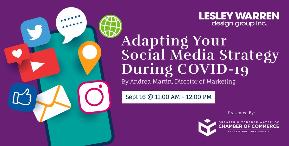 W_DesignCo's tweet photo. How effective has your social media been during COVID-19?

This session walks you through a 3-step framework to assess how effective your social media has been. 

Register Online:
https://t.co/AduUGHMTVJ…/events-calendar/…

#socialmedia #marketing #digitalmarketing #strategy https://t.co/JTFKbHtLbR